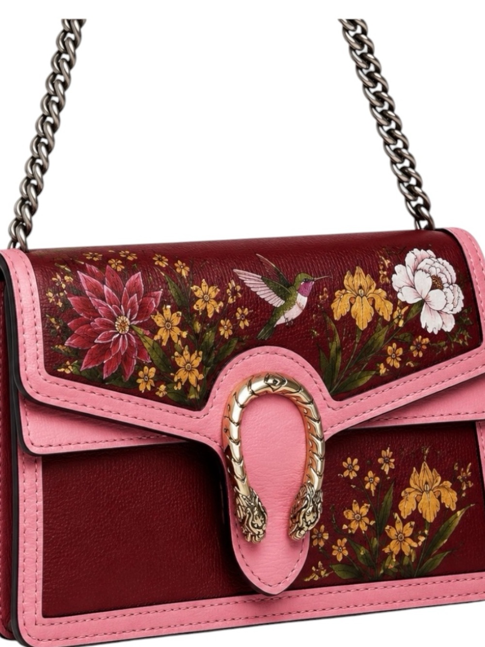 One-of-One Gucci Dionysus • Hand-Painted & Artist-Signed KARIJO - Picture 2 of 5